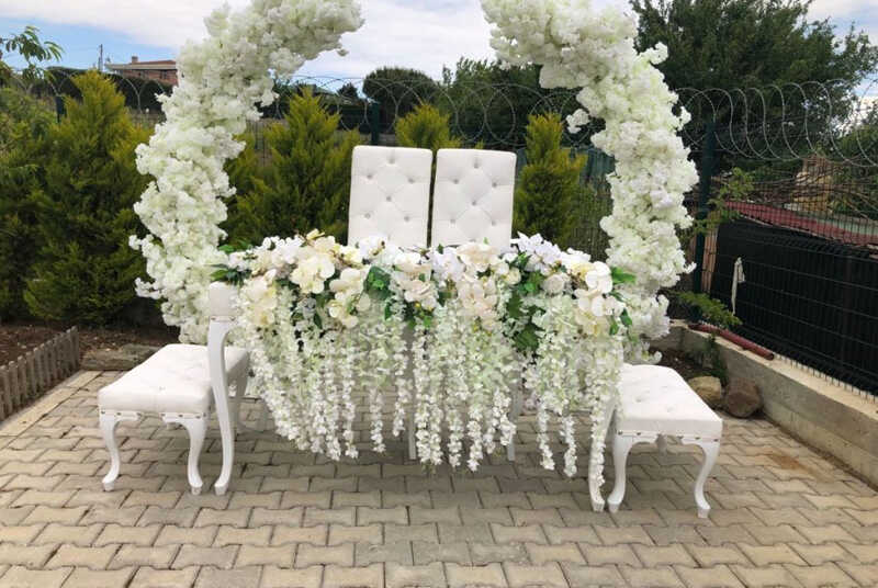 Gelin Damat Masası Süsleme
